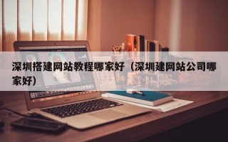 深圳搭建网站教程哪家好（深圳建网站公司哪家好）